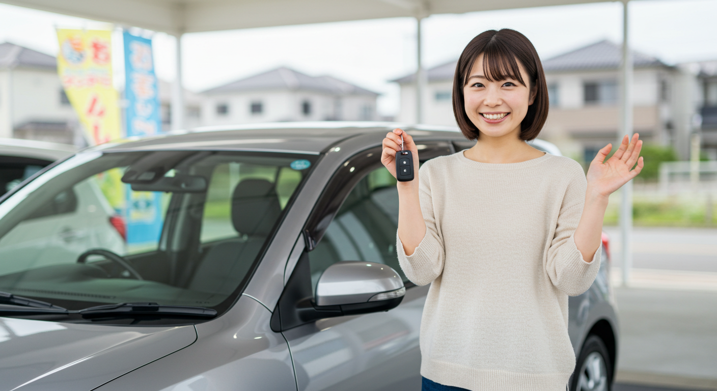 🚗✨ 車検・修理中も安心！ゲットマイカーの「代車無料貸出しサービス」でお客様の毎日をサポート！