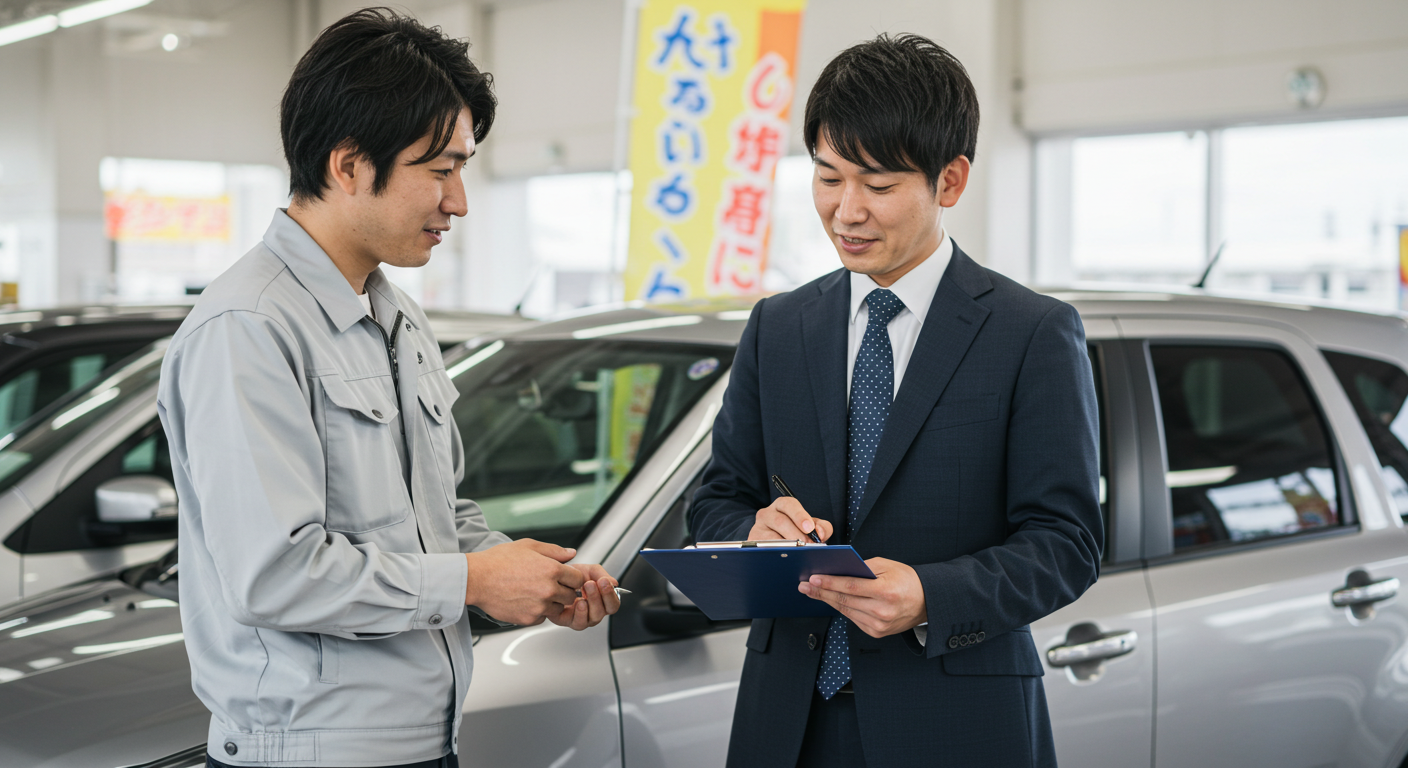 🚗 自己破産・債務整理経験者も諦めないで！ゲットマイカー一宮店が全力サポートします ✨